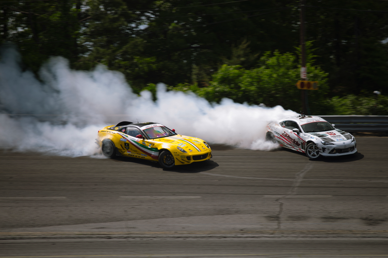 Illustration for article titled The Formula Drift Ferrari Is Still One Of The Coolest Cars On Earth